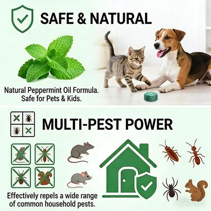 powerstep®  🚫🐀12- Pack Popular Natural Rodent Repellent Balls, Natural Pest Repellent🎁