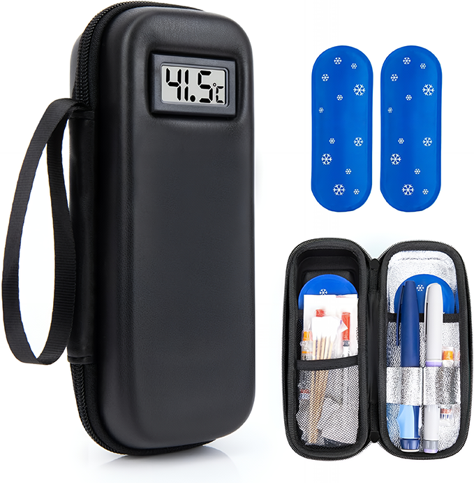 🔥Last Day of Promotion - 50% OFF🔥powerstep® Insulin Cooler Travel Case with Temperature Display
