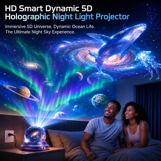 🔮Night Light Projector - Smart Holographic Star Projector