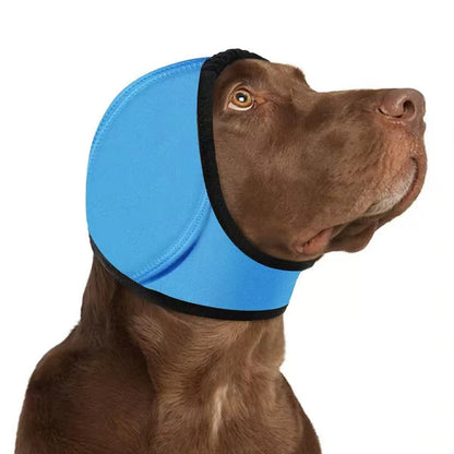 🐶 Sound-Dampening Dog Ear Wrap for Loud Noises & Calming Comfort