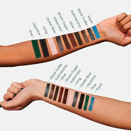 Wonderskin 1440 Longwear Eyeliner - Lightweight Waterproof Vegan Cruelty-Free 24 Hour TruGlide Technology Ultra-Creamy Soft-Glide Application