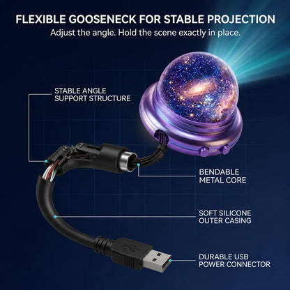 🔮Night Light Projector - Smart Holographic Star Projector❤