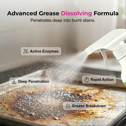 🔥powerstep® Fast-Acting Heavy-Duty Grill Degreaser Spray 💪 Sparkling Clean ✨