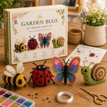 🏆Limited Time Sale 49% OFF🧵🗽❤️❤️❤️Petite 3D Beaded Animal Craft Kit