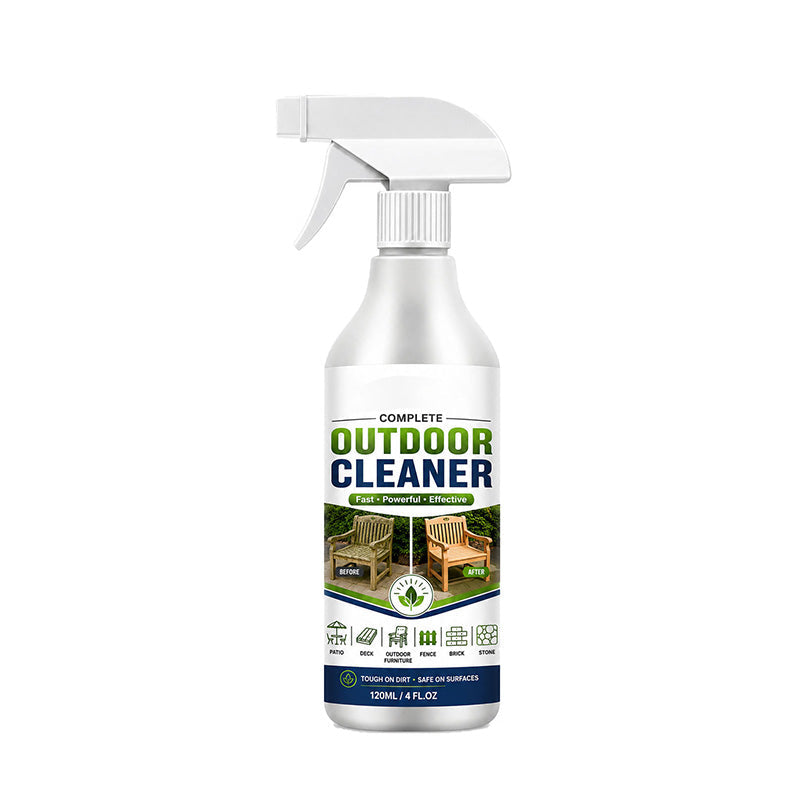 🌧️🏡 Spray nettoyant polyvalent jardin, supprime algues et noirceurs, adapté sols, façades et clôtures en bois